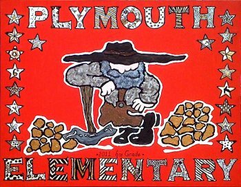 The 2011 Plymouth Elementary School sixth grade students' creation.